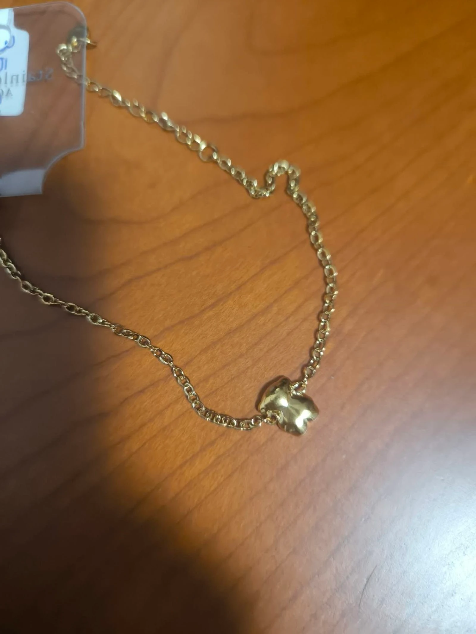 Pulsera de oso en acero inoxidable nueva – photo 2